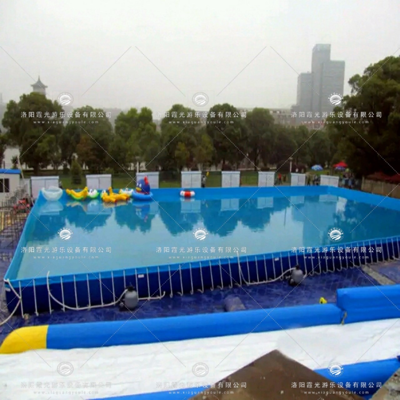 平塘大型支架游泳池